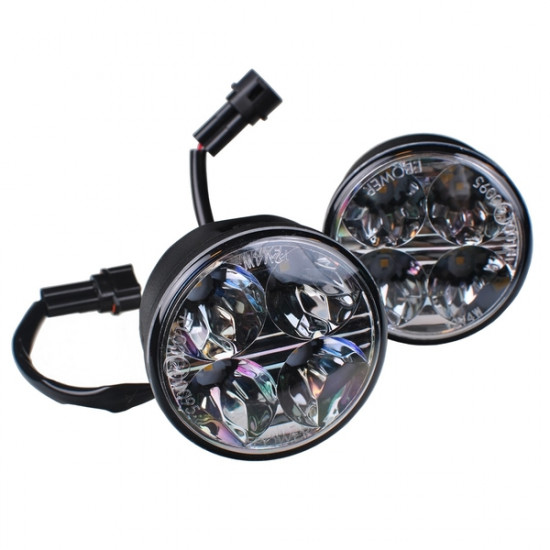 M-Tech DRL 225se 12V OSRAM ΠΡΟΣΘΕΤΟ DAYTIME ΔΙΕΘΝΗ OSRAM ΜΕ 2x4HP LED ΣΤΡΟΓΓΥΛΟ 70x36mm 2ΤΕΜ. M-TECH