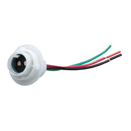 M-Tech ΦΙΣΑ ΓΙΑ ΛΑΜΠΑΚΙ BAY15D ΜΕ ΚΑΛΩΔΙΟ 1ΤΕΜ.