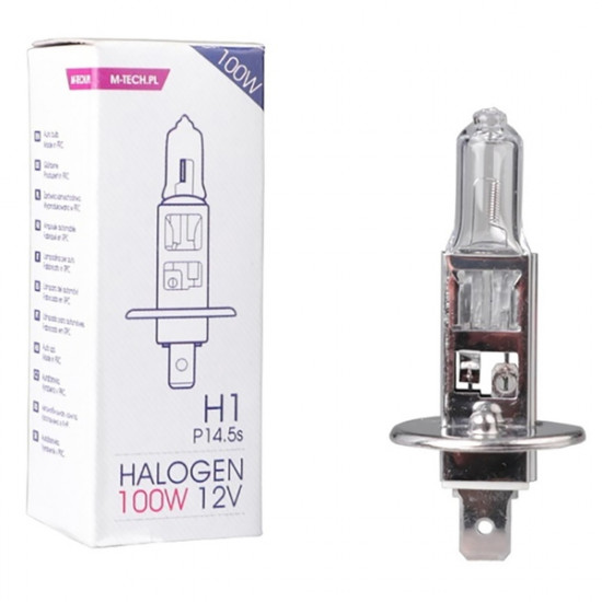 M-Tech H1 12V 100W P14,5s STANDARD ΑΛΟΓΟΝΟΥ ΚΟΥΤΙ 1ΤΕΜ. M-TECH