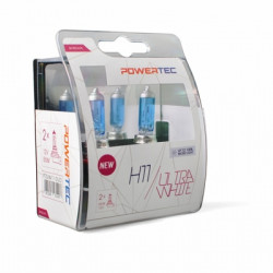 M-Tech H11 12V 55W PGJ19-2 POWERTEC ULTRA WHITE 2ΤΕΜ. M-TECH
