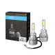 M-Tech H27 880 9>32V 6.500K 10.000lm 4x10W COB LED EPISTAR 1021 C6 KIT ΜΕ ΑΝΕΜΙΣΤΗΡΑΚΙ (2 ΤΕΜ.)