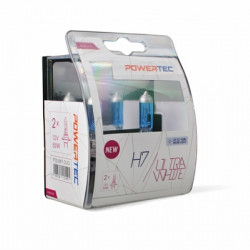 M-Tech H7 12V 55W PX26d POWERTEC ULTRA WHITE 2ΤΕΜ. M-TECH
