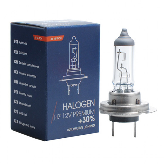 M-Tech H7 12V 55W PX26d PREMIUM ΑΛΟΓΟΝΟΥ +30- 1ΤΕΜ.