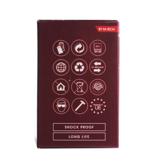 M-Tech H7 PX26d 24V 70W HALOGEN PREMIUM HEAVY DUTY 1τεμ