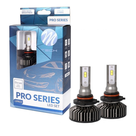 M-Tech HB3 12V 2x20W 5.700K 4400lm OSRAM PRO LED KIT SET (ΜΕ ΑΝΕΜΙΣΤΗΡΑΚΙ) 2ΤΕΜ. M-TECH