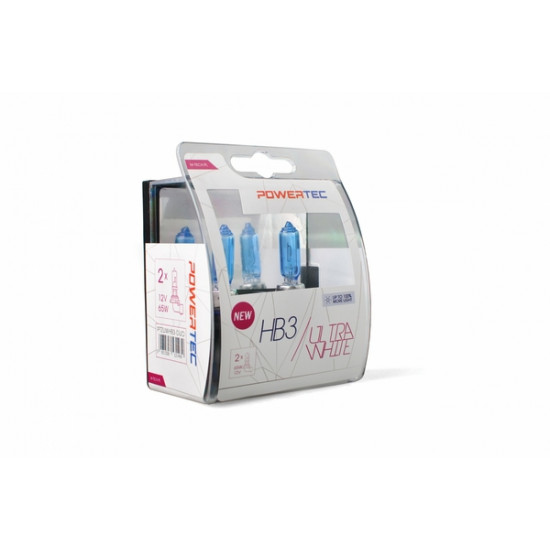 M-Tech HB3 12V 65W P20d POWERTEC ULTRA WHITE 2ΤΕΜ. M-TECH