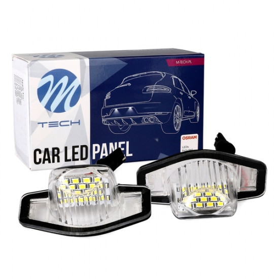 M-Tech HONDA JAZZ /CR-V / HR-V  ΦΩΤΑ ΠΙΝΑΚΙΔΑΣ 18LED 2ΤΕΜ