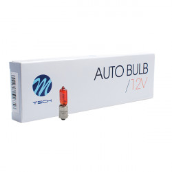 M-Tech HY21W 12V 21W BAW9s ΜΟΝΟΠΟΛΙΚΟ ΠΟΡΤΟΚΑΛΙ STANDARD ΑΛΟΓΟΝΟΥ ΚΟΥΤΙ 10ΤΕΜ.