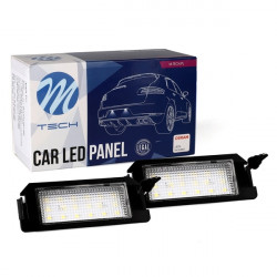 M-Tech HYUNDAI I10 2013> / I20 2008  ΦΩΤΑ ΠΙΝΑΚΙΔΑΣ 18LED 2ΤΕΜ