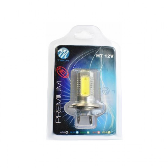 M-Tech ΛΑΜΠΑ Η7 LED 4x1,5W HP 6W 12V ΛΕΥΚΗ 1ΤΕΜ