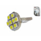 M-Tech Λαμπά W5W 8xSMD 3528 12V Λευκή 2τεμ