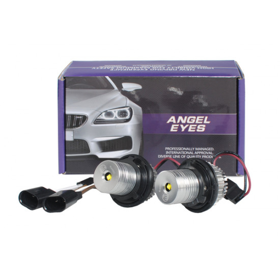 M-Tech ΛΑΜΠΑΚΙΑ ΓΙΑ ANGEL BMW 12V 2x10W CREE ΛΕΥΚΟ ΦΩΣ E39/E53/E65/E66/E60/E63/E64/E87  2ΤΕΜ. M-TECH