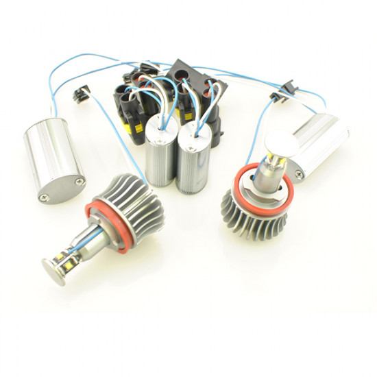 M-Tech ΛΑΜΠΑΚΙΑ ΓΙΑ ANGEL BMW 12V 2x20W CREE ΛΕΥΚΟ ΦΩΣ E60/E82/E92/E93/E84/E70/E71/E89
