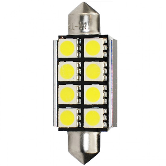 M-Tech ΛΑΜΠΑΚΙΑ ΠΛΑΦΟΝΙΕΡΑΣ C5W/C10 12V 1,92W SV8,5 41mm