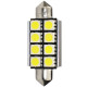 M-Tech ΛΑΜΠΑΚΙΑ ΠΛΑΦΟΝΙΕΡΑΣ C5W/C10 12V 1,92W SV8,5 41mm