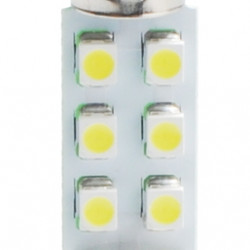 M-Tech ΛΑΜΠΑΚΙΑ ΠΛΑΦΟΝΙΕΡΑΣ C5W/C10W 12V 0,48W SV8,5 36mm LED 6xSMD3528 ΛΕΥΚΟ 1ΤΕΜ.