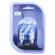 M-Tech ΛΑΜΠΑΚΙΑ ΠΛΑΦΟΝΙΕΡΑΣ C5W/C10W 12V 1,36W SV8,5 41mm LED 4xSMD5050 ΛΕΥΚΟ BLISTER 2ΤΕΜ.