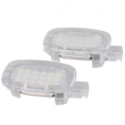 M-Tech MERCEDES ΠΛΑΦΟΝΙΕΡΕΣ LED ΓΙΑ ΠΟΡΤ ΜΠΑΓΚΑΖ M-TECH (2 ΤΕΜ.)