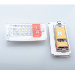 M-Tech MINI COOPER R50/R52/R53 ΦΩΣ ΠΙΝΑΚΙΔΑΣ LED 2ΤΕΜ.