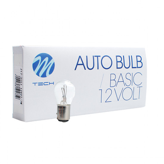 M-Tech P21/4W 12V BAZ15d ΔΙΠΟΛΙΚΟ ΠΑΡΑΚΕΝΤΡΟ STANDARD ΑΛΟΓΟΝΟΥ ΚΟΥΤΙ 10ΤΕΜ.