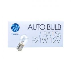 M-Tech P21W 12V 21W BA15s S25 ΜΟΝΟΠΟΛΙΚΟ STANDARD ΑΛΟΓΟΝΟΥ ΚΟΥΤΙ 10ΤΕΜ.