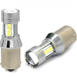 M-Tech P21W 12V BA15s LED 21xSMD3014 ΛΕΥΚΟ (ΜΟΝΟΠΟΛΙΚΟ) 1ΤΕΜ.