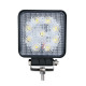 M-Tech ΠΡΟΒΟΛΕΑΣ EPISTAR 10-30V 27W 2025lm CREE LED ΤΕΤΡΑΓΩΝΟΣ 128x110x58mm