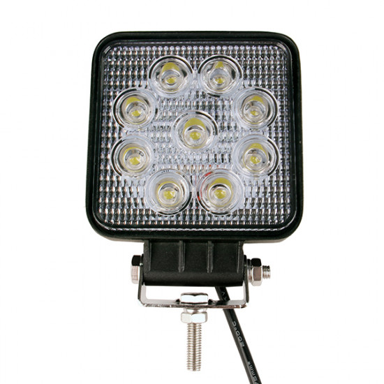 M-Tech ΠΡΟΒΟΛΕΑΣ EPISTAR 10-30V 27W 2025lm CREE LED ΤΕΤΡΑΓΩΝΟΣ 128x110x58mm