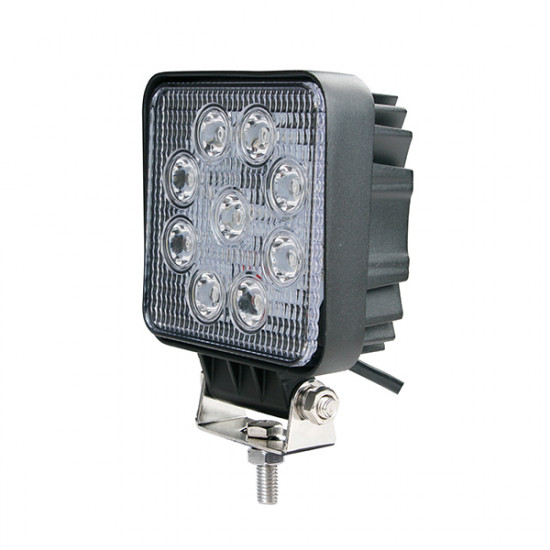 M-Tech ΠΡΟΒΟΛΕΑΣ EPISTAR 10-30V 27W 2025lm CREE LED ΤΕΤΡΑΓΩΝΟΣ 128x110x58mm