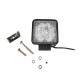 M-Tech ΠΡΟΒΟΛΕΑΣ EPISTAR 10-30V 27W 2025lm CREE LED ΤΕΤΡΑΓΩΝΟΣ 128x110x58mm
