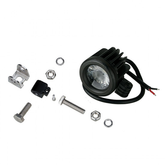 M-Tech ΠΡΟΒΟΛΕΑΣ ΕΡΓΑΣΙΑΣ  WORKING LAMPS FLOOD 10-32V 10W 800lm CREE LED ΣΤΡΟΓΓΥΛΟΣ (57 x 57 x 57 mm) M-TECH -1ΤΕΜ