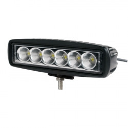 M-Tech ΠΡΟΒΟΛΕΑΣ ΕΡΓΑΣΙΑΣ WORKING LAMPS FLOOD BEAM OSRAM LED 10-32V 18W SLIM ΟΒΑΛ ΠΛΑΚΕ 1000lm (155 x 45 x 54,1 mm) M-TECH -1 TEM.
