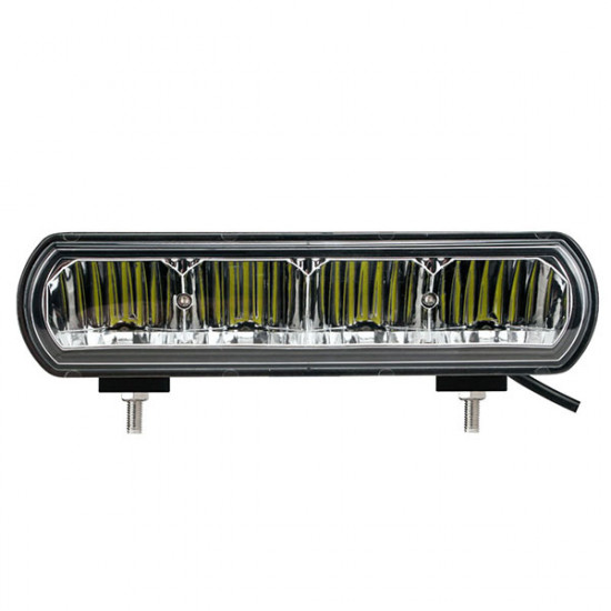 M-Tech ΠΡΟΒΟΛΕΑΣ LED DRIVING LIGHT BAR ΜΑΥΡΟΣ 10-32V 40W 2090lm 4 CREE LED ΟΒΑΛ ΠΛΑΚΕ 222 x 55 x 100 mm M-TECH