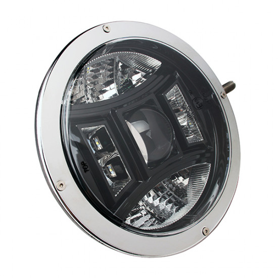 M-Tech ΠΡΟΒΟΛΕΑΣ LED DRIVING ΧΡΩΜΙΟ 10-30V 70W 6400lm CREE LED ΣΤΡΟΓΓΥΛΟΣΟΣ 9- ΙΝΤΣΩΝ