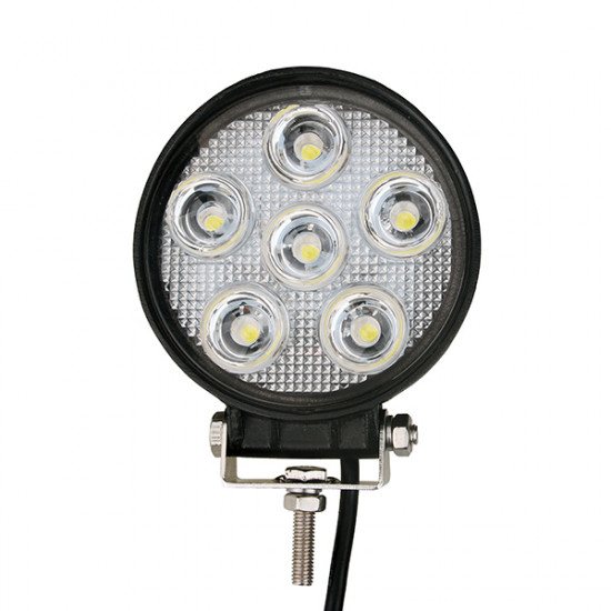 M-Tech ΠΡΟΒΟΛΕΑΣ OSRAM 10-30V 18W 750lm HP LED ΣΤΡΟΓΓΥΛΟΣ 116x142x43mm