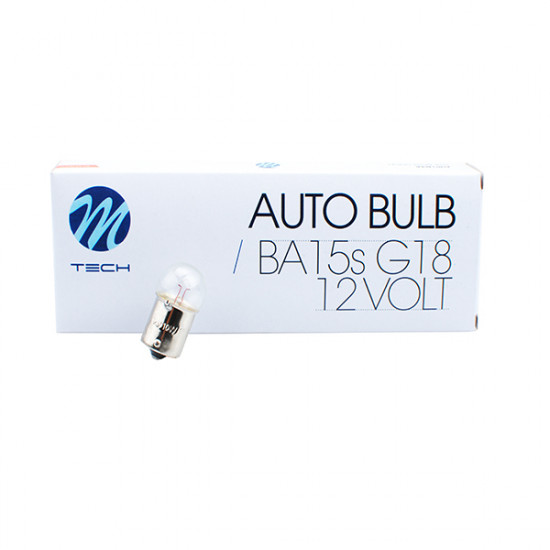 M-Tech R10W 12V 10W BA15s (ΦΟΥΝΤΟΥΚΙ) STANDARD ΑΛΟΓΟΝΟΥ ΚΟΥΤΙ 10ΤΕΜ.