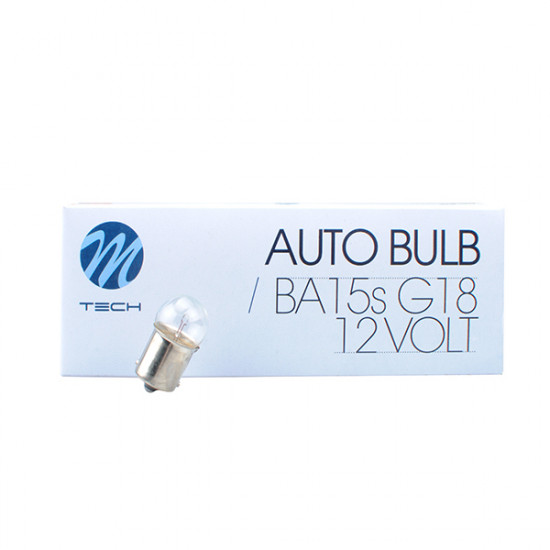 M-Tech R5W 12V 5W BA15s (ΦΟΥΝΤΟΥΚΙ) STANDARD ΑΛΟΓΟΝΟΥ ΚΟΥΤΙ 10ΤΕΜ.