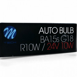 M-Tech R5W 24V BA15d G18 ΜΟΝΟΠΟΛΙΚΟ STANDARD ΑΛΟΓΟΝΟΥ 10ΤΕΜ. M-TECH