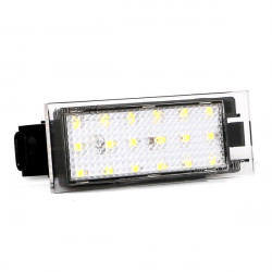 M-Tech RENAULT CLIO 2005-2014 / TWINGO 2007-2014 ΦΩΤΑ ΠΙΝΑΚΙΔΑΣ 18LED 2ΤΕΜ.