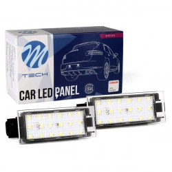 M-Tech RENAULT CLIO 2005-2014 / TWINGO 2007-2014 ΦΩΤΑ ΠΙΝΑΚΙΔΑΣ 18LED 2ΤΕΜ. M-Tech RENAULT CLIO 2005-2014 / TWINGO 2007-2014 ΦΩΤΑ ΠΙΝΑΚΙΔΑΣ 18LED 2ΤΕΜ.