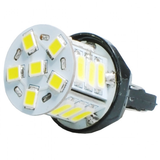 M-Tech T20 12V W21W W3x16d LED 21xSMD5630 6W PREMIUM ΛΕΥΚΟ 1ΤΕΜ.
