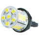 M-Tech T20 12V W21W W3x16d LED 21xSMD5630 6W PREMIUM ΛΕΥΚΟ 1ΤΕΜ.