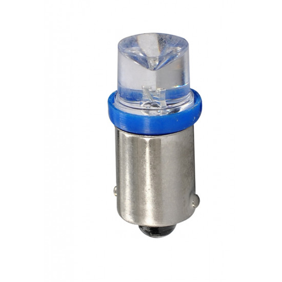 M-Tech T4W 12V 0,29W BA9s (ΜΙΝΙΟΝ) LED 1xFlux 8mm ΜΠΛΕ 1ΤΕΜ.