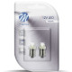 M-Tech T4W 12V 0,96W BA9s (ΜΙΝΙΟΝ) LED 4xLED 3mm ΛΕΥΚΟ BLISTER 2ΤΕΜ. M-TECH