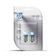 M-Tech T4W 12V 0,96W BA9s (ΜΙΝΙΟΝ) LED 4xLED 3mm ΜΠΛΕ BLISTER 2ΤΕΜ. M-TECH