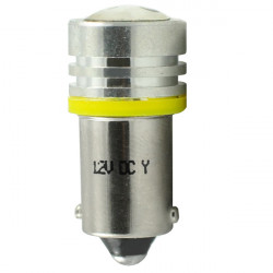 M-Tech T4W 12V 1W BA9s (ΜΙΝΙΟΝ) LED 1xHP ΚΙΤΡΙΝΟ 1ΤΕΜ.