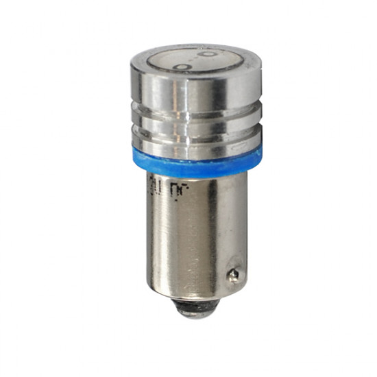 M-Tech T4W 12V 1W BA9s (ΜΙΝΙΟΝ) LED 1xHP ΜΠΛΕ BLISTER 2ΤΕΜ