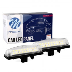 M-Tech TOYOTA CAMRY 2006>  ΦΩΤΑ ΠΙΝΑΚΙΔΑΣ 18 LED 2ΤΕΜ.