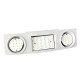 M-Tech VW GOLF 5/6 ΦΩΤΑ ΚΑΜΠΙΝΑΣ ΕΜΠΡΟΣ 48LED 2ΤΕΜ.