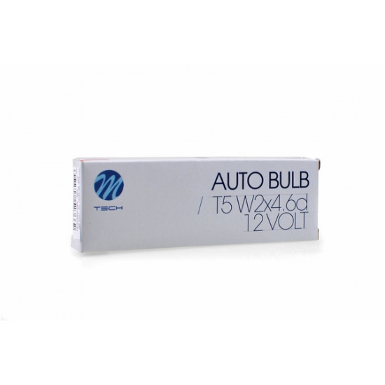 M-Tech W2.3W 12V 2.3W W2x4,6d (ΚΑΡΦΩΤΟ ΑΚΑΛΥΚΟ) STANDARD ΑΛΟΓΟΝΟΥ ΚΟΥΤΙ 10ΤΕΜ.